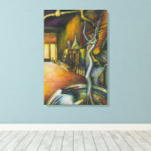 Nicht, wenn du anfängst zu hummen. leinwanddruck (Insitu (Holzboden))