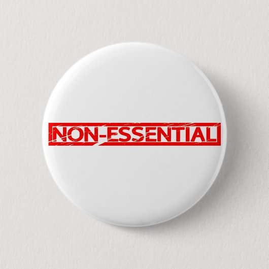 Nicht wesentliche Briefmarke Button (Vorderseite)