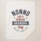 Nicht wie ein normaler Opa nur viel Cooler Sherpadecke (Vorderseite)