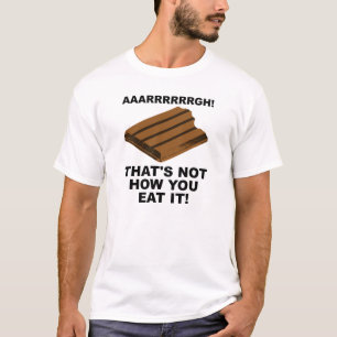Nicht wie man es isst Lustiges T-Shirt