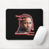 Nicht wie wir Aufkleber Mousepad (Mit Mouse)