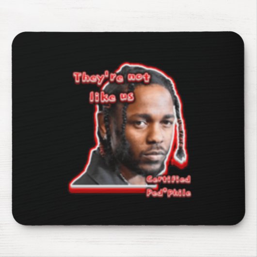 Nicht wie wir Aufkleber Mousepad (Vorne)