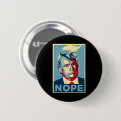 Nicht wieder lustiger Trump 2024 Button (Vorne & Hinten)