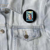 Nicht wieder lustiger Trump 2024 Button (Beispiel)