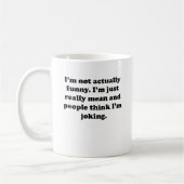 Nicht wirklich lustig kaffeetasse (Links)