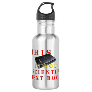 Nicht Wissenschaft Edelstahlflasche