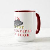 Nicht Wissenschaft Tasse (VorderseiteRechts)