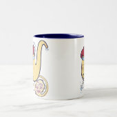 Nicht ze Rohr Zweifarbige Tasse (Mittel)