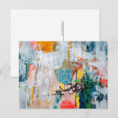 Nicht zentriert postkarte (Vorne/Hinten)