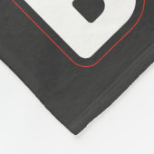 Nicht zerbrechlich wie eine Blume fragil wie eine Fleecedecke (Ecke)