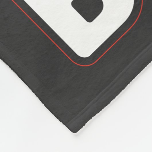 Nicht zerbrechlich wie eine Blume fragil wie eine Fleecedecke (Ecke)