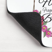 Nicht zerbrechlich wie eine zerbrechliche Blume wi Mousepad (Ecke)