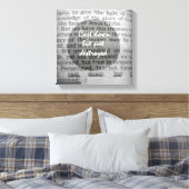 Nicht zerstörte Bibelverse Leinwanddruck (Insitu (Schlafzimmer))