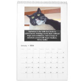Nicht ziemlich genauer Katzen-Kalender der Kalender (Jan 2026)