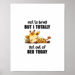 Nicht zu berühren, aber ich ganz aus dem Bett Got Poster