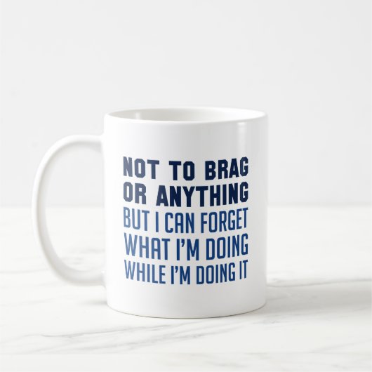 Nicht zu bummeln oder irgendetwas kaffeetasse (Links)