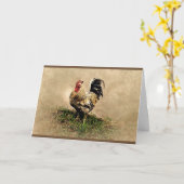 Nicht zu Hühnerrooster Geburtstagskarte Karte (Gelbe Blume)