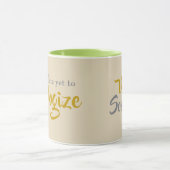 nicht zu spät, um sich zu entschuldigen tasse (Zentrum)