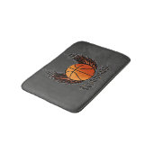 Nicht zu stoppen (Basketball) Badematte (Schrägansicht)