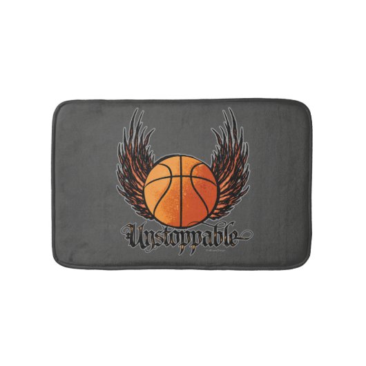 Nicht zu stoppen (Basketball) Badematte (Vorderseite)