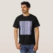 Nicht zu stoppender Pattern-T - Shirt (Vorne ganz)
