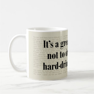 Nicht zu trinken F Scott Fitzgerald Great Gatsby Z Kaffeetasse