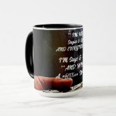Nicht Zucker und Gewürz Tasse (Vorderseite Links)