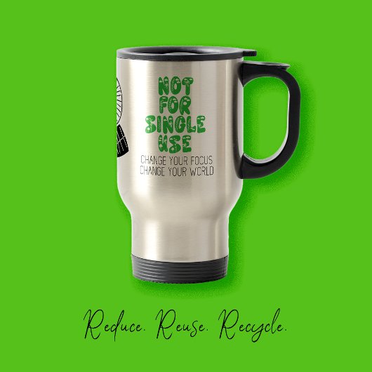 🌍 nicht zum Single | Öko Inspiriert Reisebecher