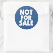 Nicht zum Verkauf bestimmt Runder Aufkleber (Tasche)