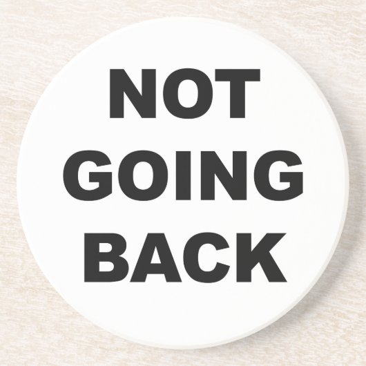 NICHT ZURÜCK UNTERSETZER (Vorne)