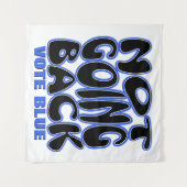 NICHT ZURÜCK WANDTEPPICH (Vorderseite (Horizontal))