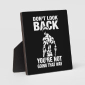 Nicht zurückblicken - Gymnastikworkout für die Bod Fotoplatte (Vorderseite)