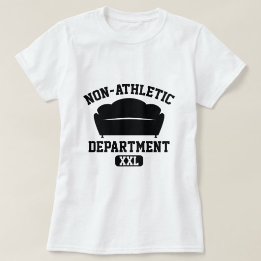 Nichtathletische Abteilung T-Shirt (Design vorne)