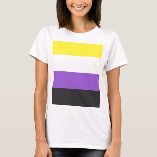 nichtbinär T-Shirt (Vorderseite)