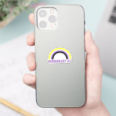 Nichtbinäre AF Aufkleber (Telefon)