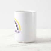 Nichtbinäre AF Kaffeetasse (Mittel)