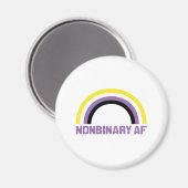 Nichtbinäre AF Magnet (Vorderseite/Rückseite)
