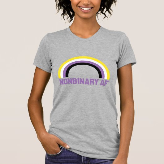 Nichtbinäre AF T-Shirt (Vorderseite)