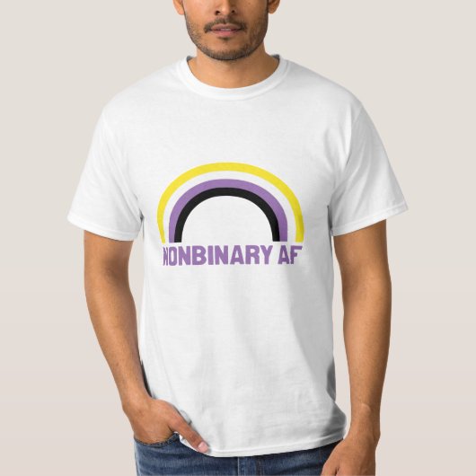Nichtbinäre AF T-Shirt (Vorderseite)