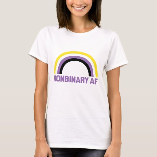 Nichtbinäre AF T-Shirt (Vorderseite)