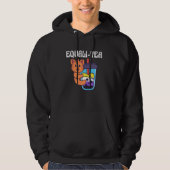 nichtbinäre, nicht binäre LGBT-Tee 1 Hoodie (Vorderseite)