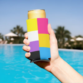 Nichtbinäre pansexuelle Dual-Pride-Flagge Selters Dosenkühler