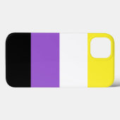 Nichtbinäre Pride-Flagge Case-Mate iPhone Hülle (Rückseite (Horizontal))
