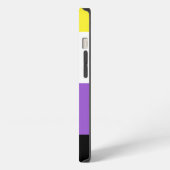 Nichtbinäre Pride-Flagge iPhone Hülle (Linke Seite)