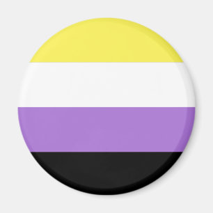 Nichtbinäre Pride-Flagge Magnet