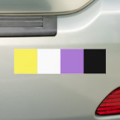Nichtbinärer Prix Autoaufkleber (Auf Auto)