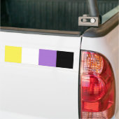 Nichtbinärer Prix Autoaufkleber (Auf Lkw)