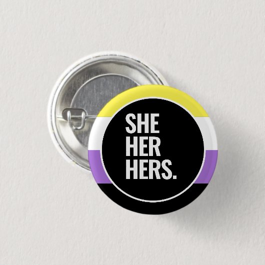 Nichtbinärer Prix Button (Vorne & Hinten)