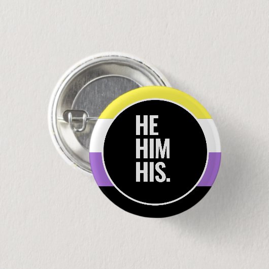 Nichtbinärer Prix Button (Vorne & Hinten)