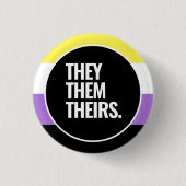 Nichtbinärer Prix Button (Vorderseite)